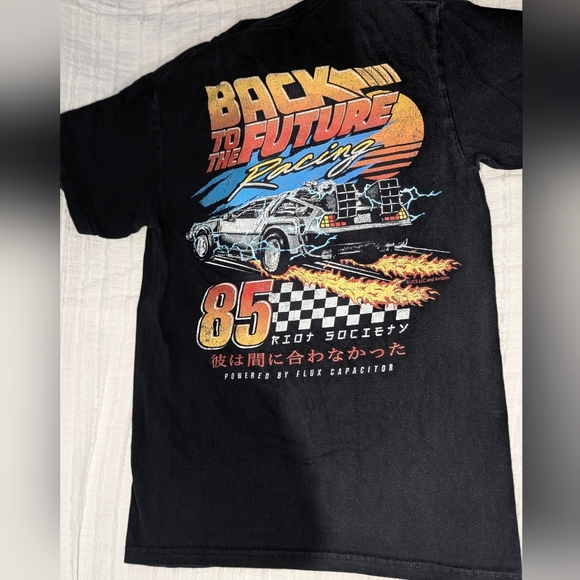 riot society Other - Riot Society Black T-Shirt with Palm Tree Design